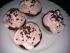 Schokocupcakes mit Himbeertopping