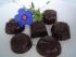 selbstgegossene Hohlk�rper mit Amaretto-Nougat-Ganache
