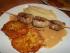 Schweinefilet mit Pfefferrahm