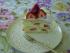 Erdbeertorte  mit Vanille - Sahnecreme   ( das St�ck  )