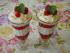 Zitronencreme mit Himbeersauce 