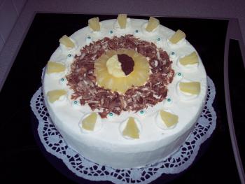 Ananas-Joghurt-Torte