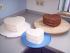 Erdbeer-Joghurt-F�llung, Schoko-Sahne-F�llung, Marzipan-Sahne-F�llung