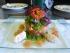 Lachstatar auf gr�nem Spargel mit Schalotten creme fraiche.jpg