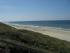 Strand im April schon mit Touristen