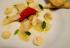 Sellerieravioli mit Saiblingstatar/Tomatenkonfit/Limettenvinaigrette