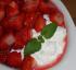 Erdbeeren mit Kokosquark