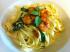 Zitronenspaghetti mit Garnelen (hier Tagliatelle anstatt Spaghetti;-)) / Rezept von Nicky0