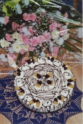 Annanas - Topfen - Torte