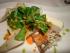 �steria Terrinen von Matjes und Rauchforelle an Vogerlsalat