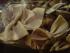 Farfalle mit schwarzer und wei�er Schokolade