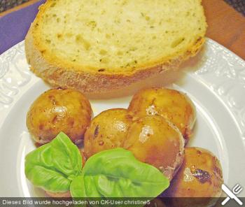 Champignons mariniert