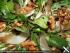 Feldsalat mit gebratenen Birnen und Walnuessen