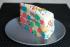 Regenbogen-Schachbrett-Torte (eigenes Rezept)