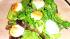 Blattsalate mit Jakobsmuscheln