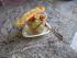 Avocado-Tomatencocktail mit Parmesanstange