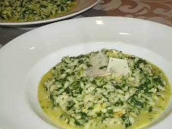 Emilys Spinat - Risotto