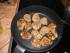 ...Schweinefiletmedallions nach dem Anbraten...
