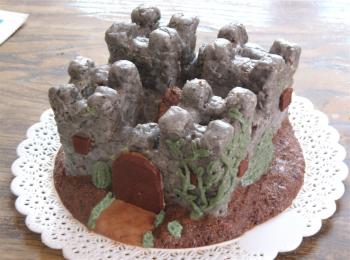 .....et voil&agrave; - die fertige Burg!