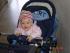 Am&eacute;lie ist ganz begeistert, dass sie endlich im KIWA sitzen kann :-)