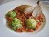Das Beste vom Bio-H�hnchen an Spitzkohlkugeln und Tomaten-Oliven-Gem�se