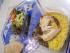 Mittagessen im Amish Store: rice, mushrooms and roast chicken, rice salad, asparagus und noch einiges....