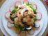 Feldsalat mit Garnelen