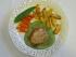Schweiner�ckensteak mit Knoblauch-B�rlauchsauce