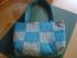 Patchwork-Wendetasche von aussen