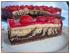 Zebrakuchen mit Erdbeeren