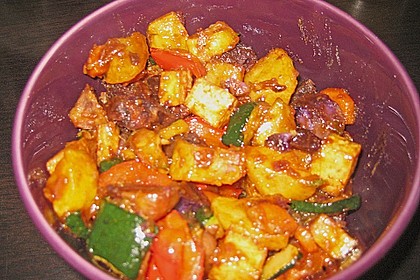Bataten Tofu Pfanne