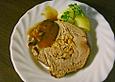 Gef&uuml;llter Schweinebraten