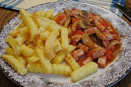 Leberk&auml;s-Ragout 1