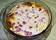 Leichter Quarkauflauf mit Erdbeeren