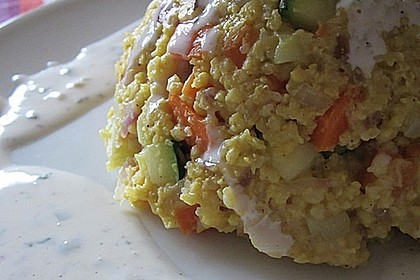 Hirsepfanne mit Joghurtsoße 23