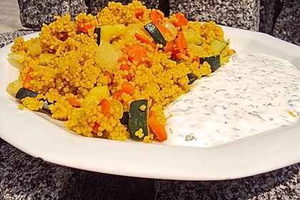 Hirsepfanne mit Joghurtsoße 18