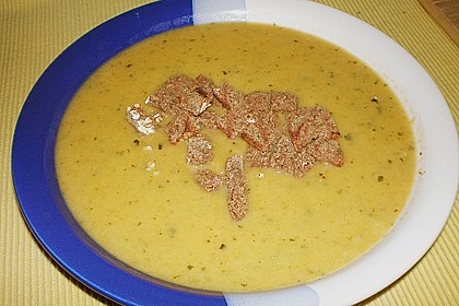 Basilikum-Rahmsuppe 1