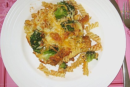 Nudelauflauf mit Brokkoli 3