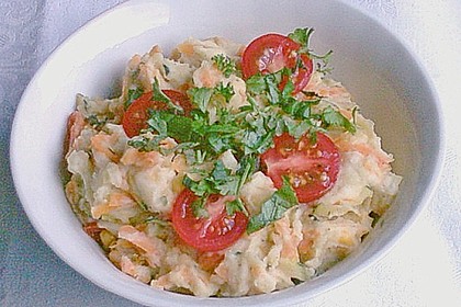 Gef&uuml;lltes Kartoffelp&uuml;ree