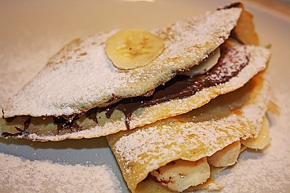 Bananen-Nutella-Pfannkuchen 5