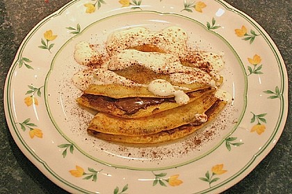 Bananen-Nutella-Pfannkuchen 1