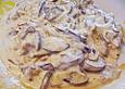 Auberginenpfanne mit Curry und Joghurt