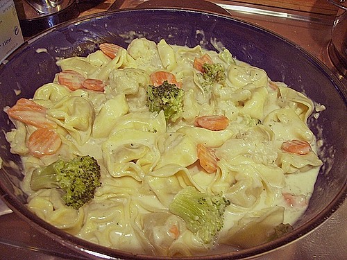 Tortellini In Sahnesauce Rezept Mit Bild Von Meike Chefkoch De