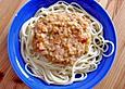 Spagettisauce mit roten Linsen
