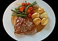 Kalbsschnitzel "Saltimbocca"