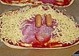 Gesichterpizza