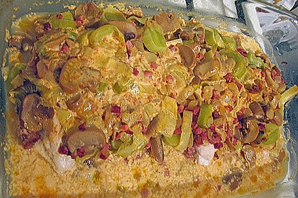Sahneh&auml;hnchen im Ofen 1