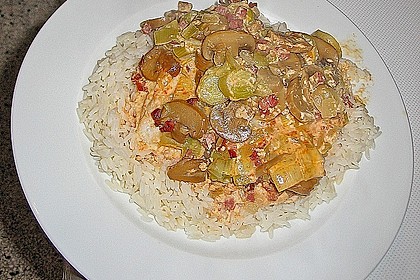 Sahneh&auml;hnchen im Ofen