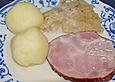 Knoblauchsauce f&uuml;r Kasseler und Sauerkraut