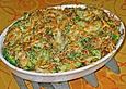Gratinierter Broccoli auf Tomatenspaghetti